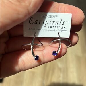 Silver & Amethyst Earrings